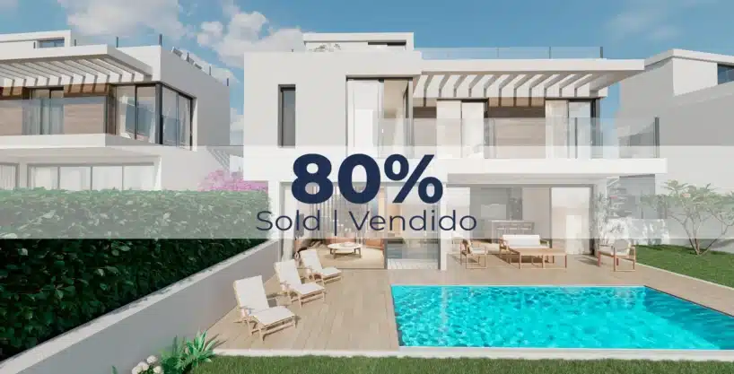 80% vendido- sold Condesa Hills