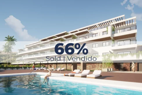66% vendido- sold Calahonda Sunset